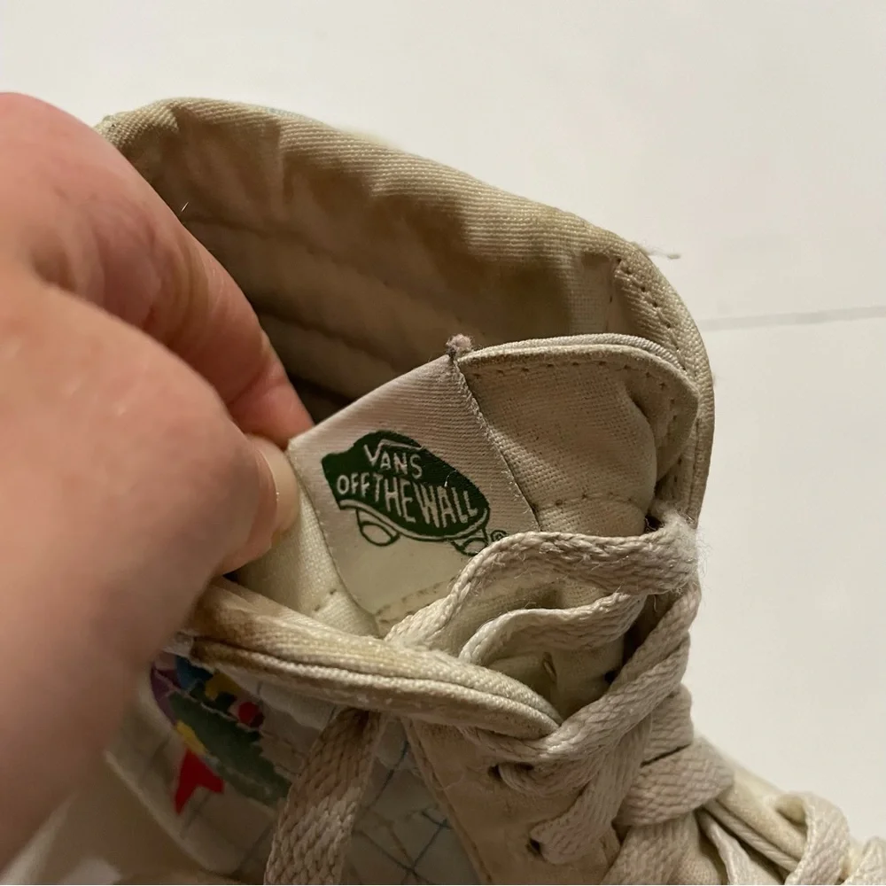 Vans SK8-Hi Reissue Save Our Planet Classic Sneaker Shoes Size Womens 7/Mens 5.5